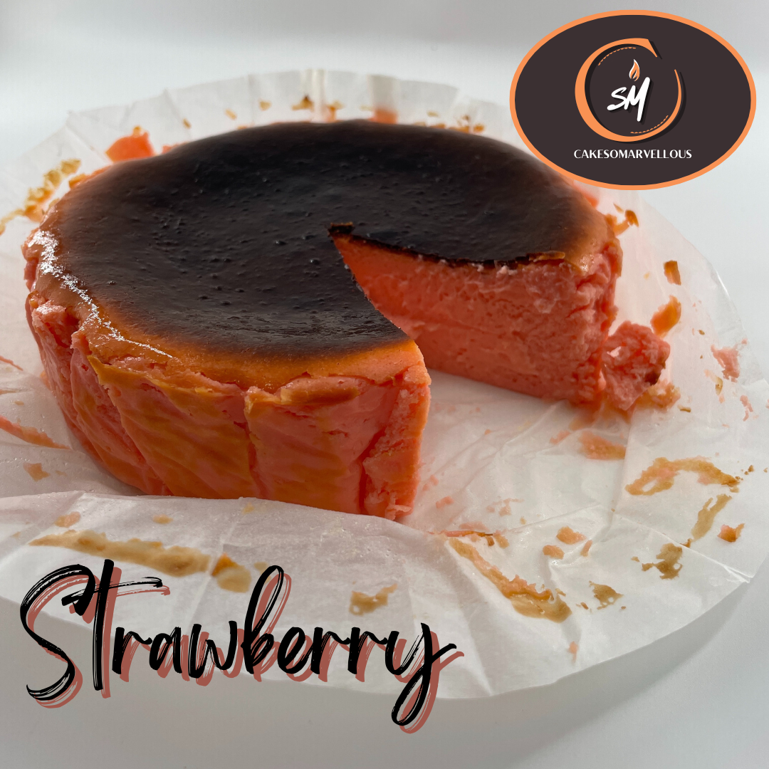 Creamy Basque Burnt Cheesecake [Cakesomarvellous]