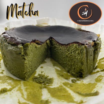 Creamy Basque Burnt Cheesecake [Cakesomarvellous]