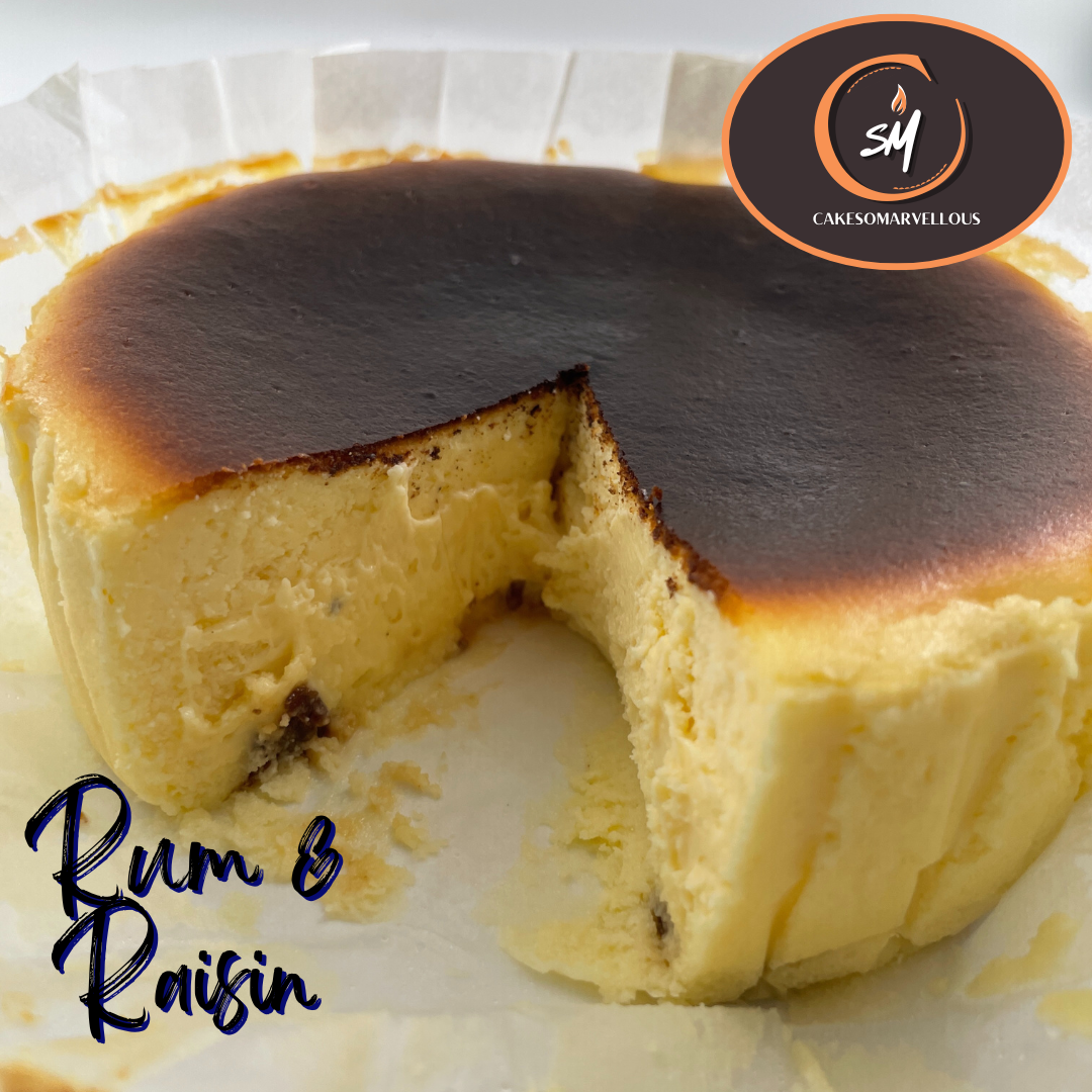 Creamy Basque Burnt Cheesecake [Cakesomarvellous]