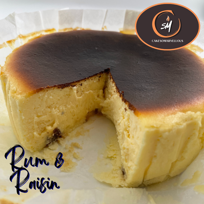 Creamy Basque Burnt Cheesecake [Cakesomarvellous]