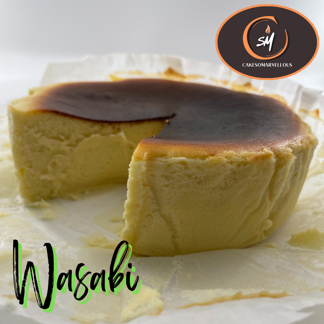 Creamy Basque Burnt Cheesecake [Cakesomarvellous]