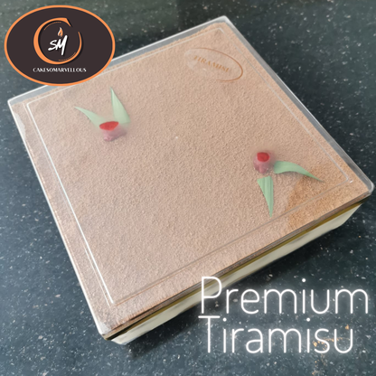 Premium Tiramisu [Cakesomarvellous]