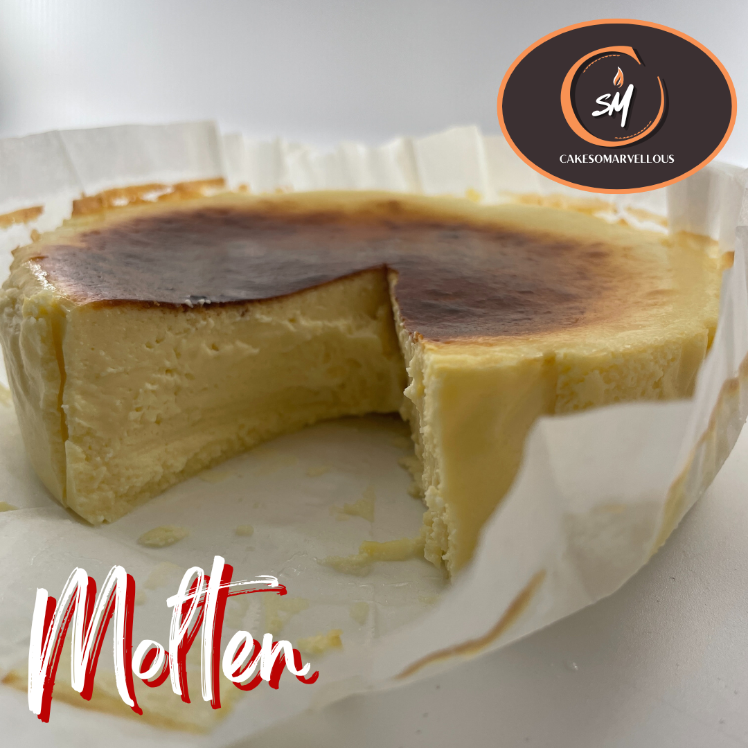 Creamy Basque Burnt Cheesecake [Cakesomarvellous]