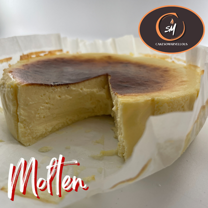 Creamy Basque Burnt Cheesecake [Cakesomarvellous]